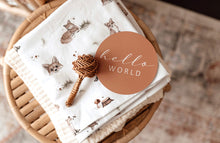 Load image into Gallery viewer, Fox &amp; Hazelnut Reversible Milestone Cards
