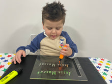 Load image into Gallery viewer, Personalised Trace &amp; Erase Educational Boards - First Name &amp; Surname