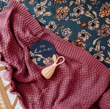 Load image into Gallery viewer, Belle &amp; Rose Gold Reversible Milestone Cards