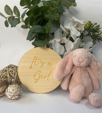 Load image into Gallery viewer, Single Announcement Disc - It's a Girl