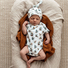 Load image into Gallery viewer, Arizona Short Sleeve Bodysuit- Organic Baby Clothing