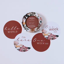 Load image into Gallery viewer, Australiana &amp; Rust Reversible Milestone Cards