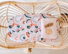 Load image into Gallery viewer, Blush Pink Diamond Knit Blanket