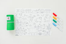 Load image into Gallery viewer, Reusable Scribble Mat- On The Farm