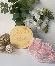 Load image into Gallery viewer, Single Announcement Disc - It's a Girl (Butterflies)