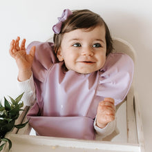 Load image into Gallery viewer, Lavender Waterproof Snuggle Bib