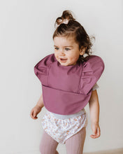 Load image into Gallery viewer, Mauve Waterproof Snuggle Bib