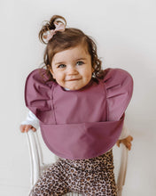 Load image into Gallery viewer, Mauve Waterproof Snuggle Bib