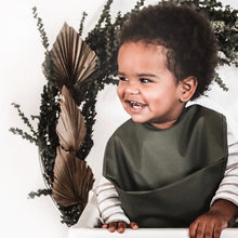 Load image into Gallery viewer, Olive Waterproof Snuggle Bib