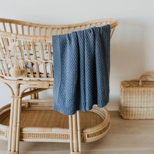 Load image into Gallery viewer, River Diamond Knit Baby Blanket