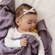 Load image into Gallery viewer, White Petite Velvet Bow Headbands