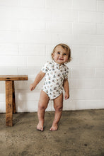 Load image into Gallery viewer, Arizona Short Sleeve Bodysuit- Organic Baby Clothing