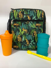 Load image into Gallery viewer, Sweet Little Bubs Insulated Lunch Bag- Cheetah
