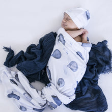 Load image into Gallery viewer, Cloud Chaser Jersey Wrap &amp; Beanie Set