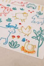 Load image into Gallery viewer, Reusable Scribble Mat- On The Farm