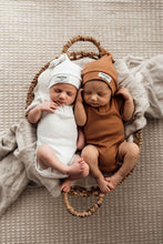Load image into Gallery viewer, Chestnut Short Sleeve Bodysuit- Organic Baby Clothing