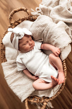 Load image into Gallery viewer, Milk Short Sleeve Bodysuit- Organic Baby Clothing