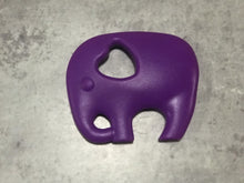 Load image into Gallery viewer, Lavender Elephant Silicone Teether
