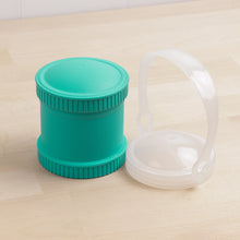 Load image into Gallery viewer, Re-Play Snack Stack Lid - Clear with Handle for Travel