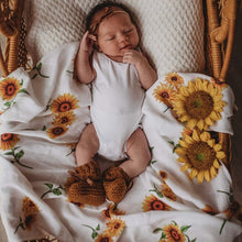 Load image into Gallery viewer, Sunflower Organic Muslin Wrap