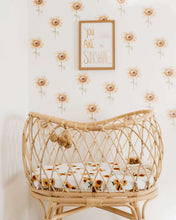 Load image into Gallery viewer, Sunflower- Fitted Bassinet Sheet/ Change Pad Cover