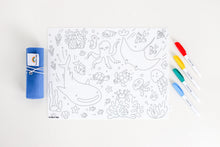 Load image into Gallery viewer, Reusable Scribble Mat- Under the Sea