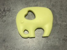 Load image into Gallery viewer, Pastel Yellow Elephant Silicone Teether