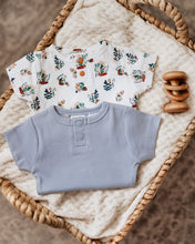 Load image into Gallery viewer, Zen Short Sleeve Bodysuit- Organic Baby Clothing